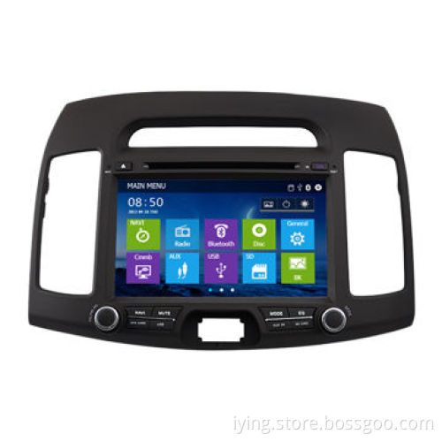 In-dash DVD Player for 2007-2010 Hyundai Elantra, with GPS, Radio and Bluetooth Functions